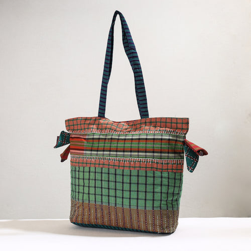 kantha tote bag