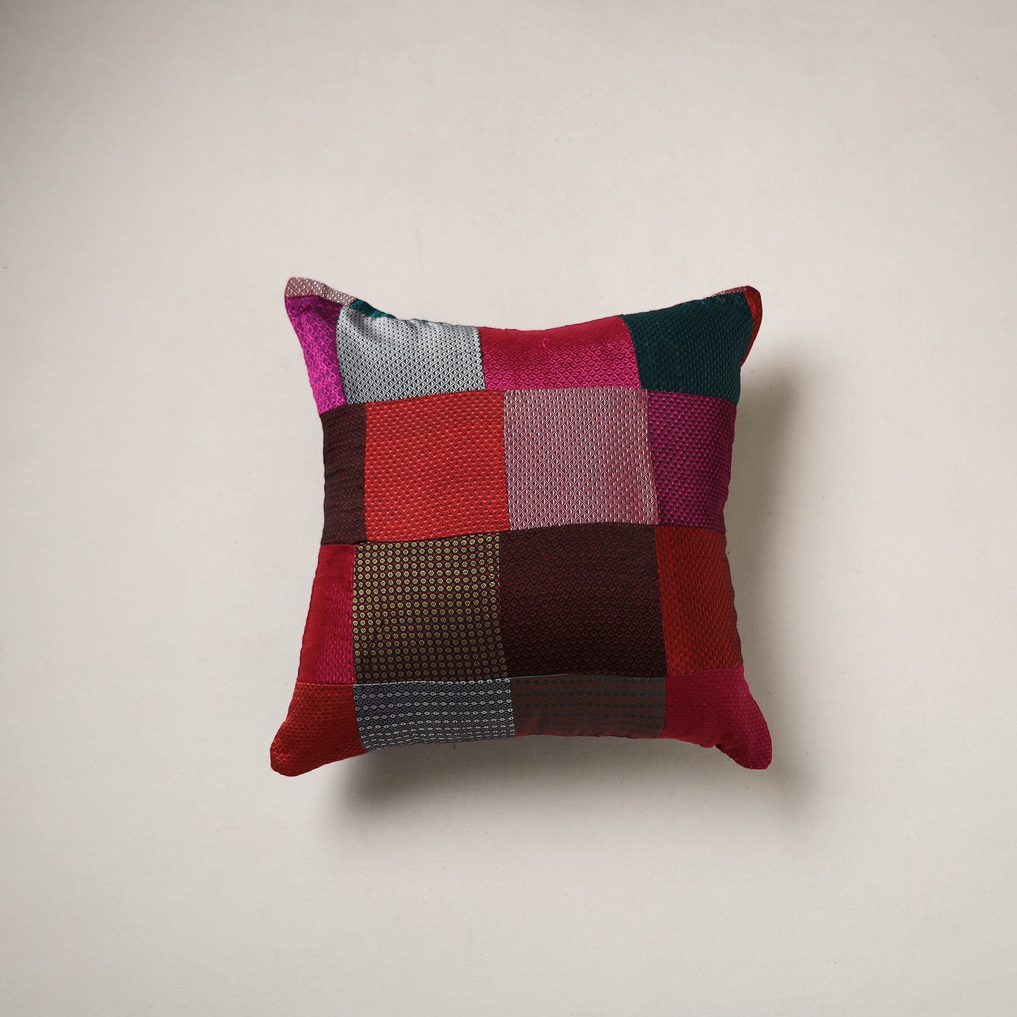 Khun Patchwork Cushion Cover (16 x 16 in) 102