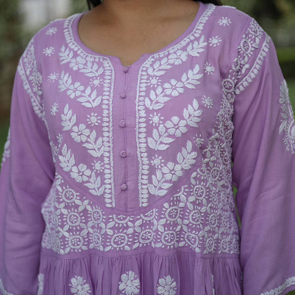 Chikankari Embroidered Kurta