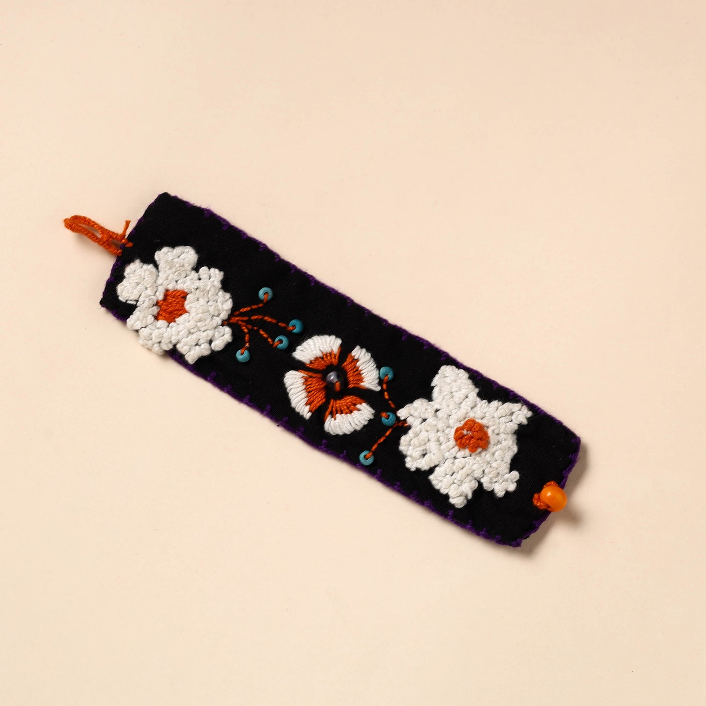 Buy Hand Embroidered Chandi Mati Boho Bracelet