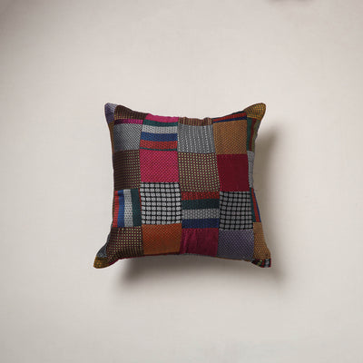 Khun Patchwork Cushion Cover (16 x 16 in) 104