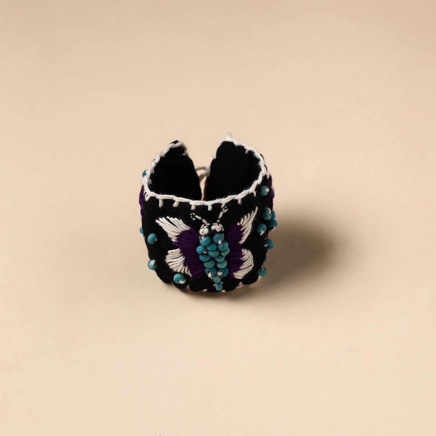 Buy Hand Embroidered Chandi Mati Boho Bracelet