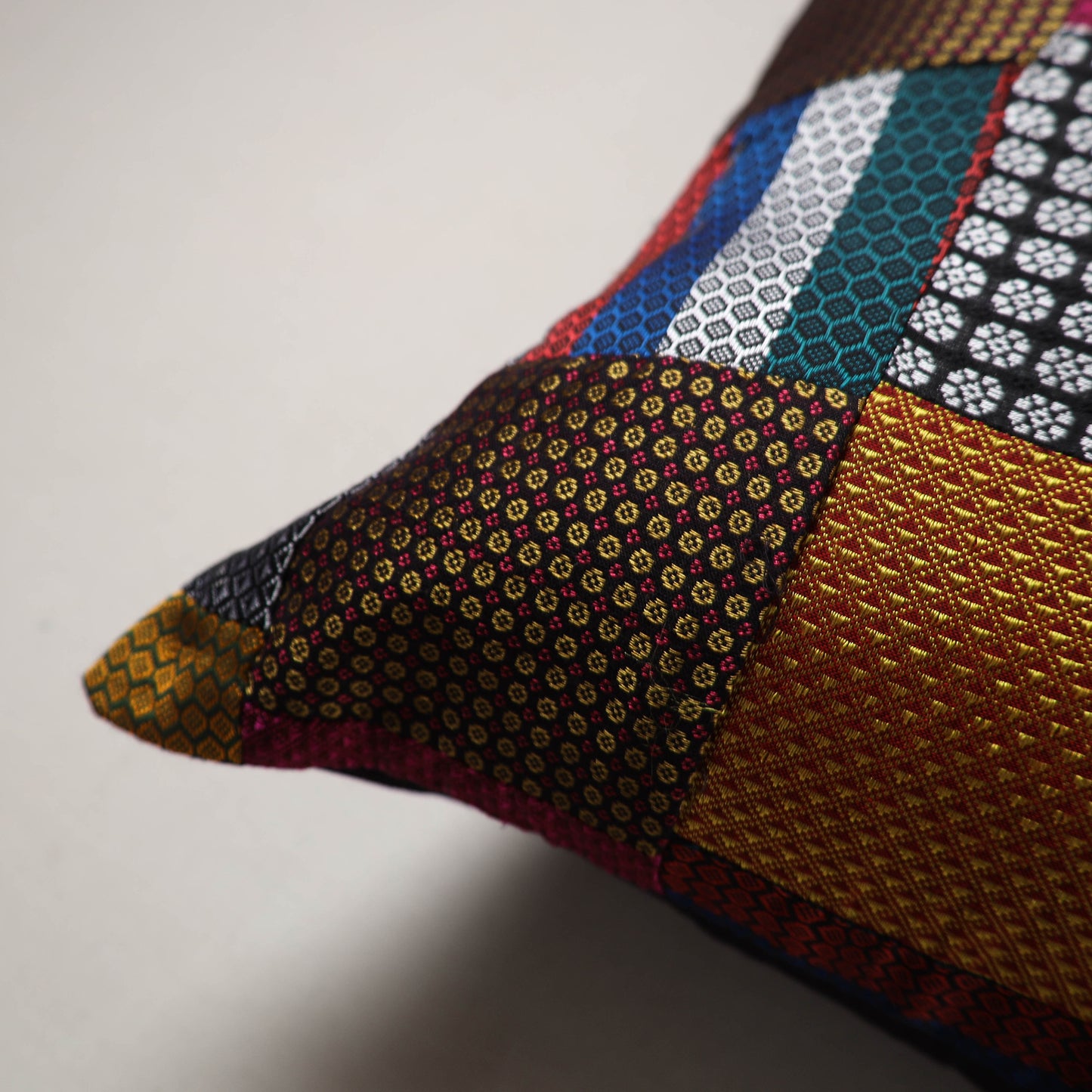 Khun Patchwork Cushion Cover (16 x 16 in) 104