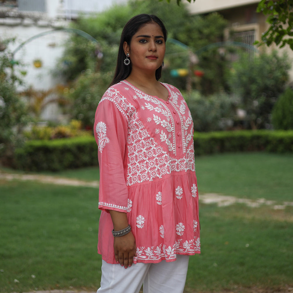 Chikankari Embroidered Kurta