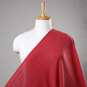 Red - Jacquard Prewashed Cotton Fabric 01
