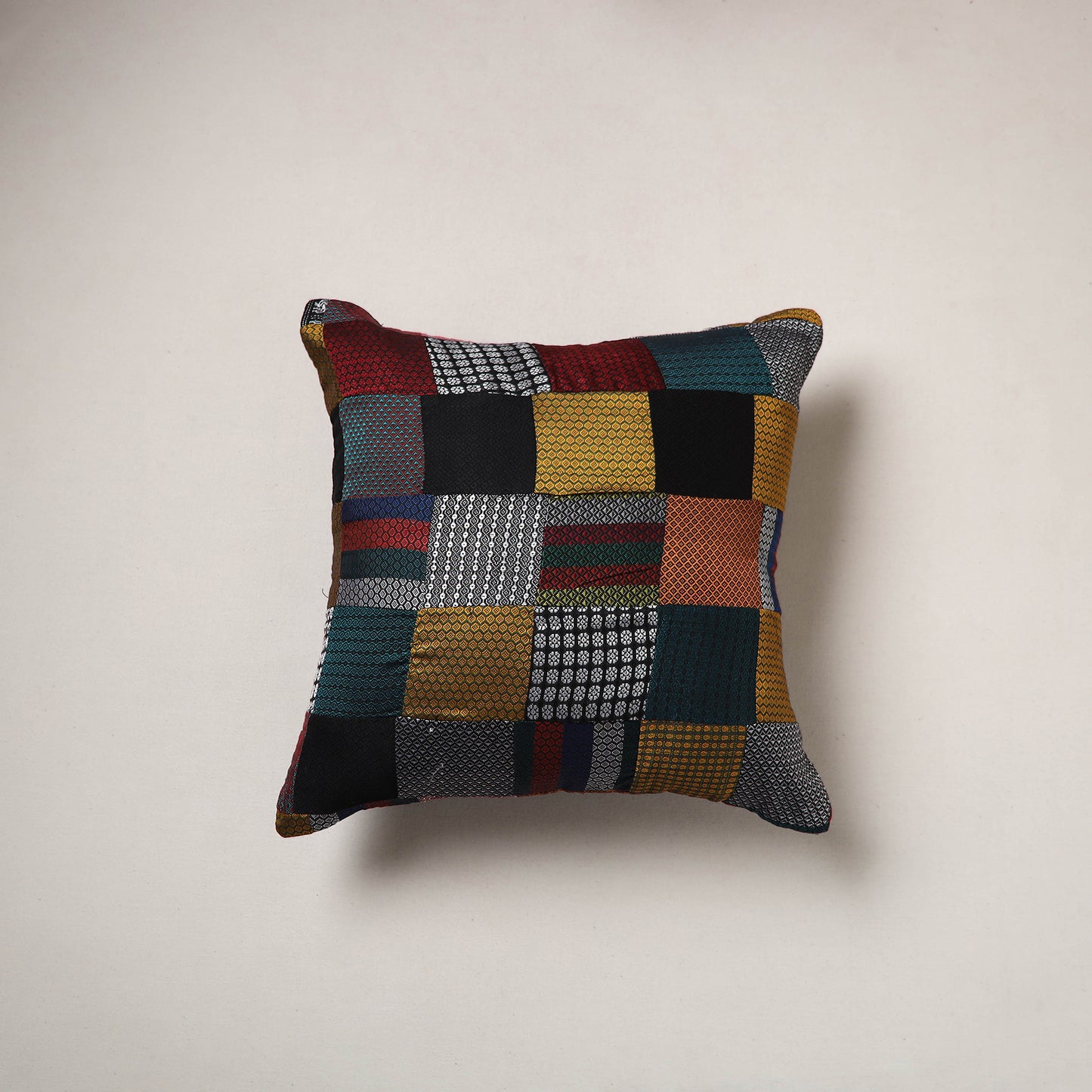 Khun Patchwork Cushion Cover (16 x 16 in) 108