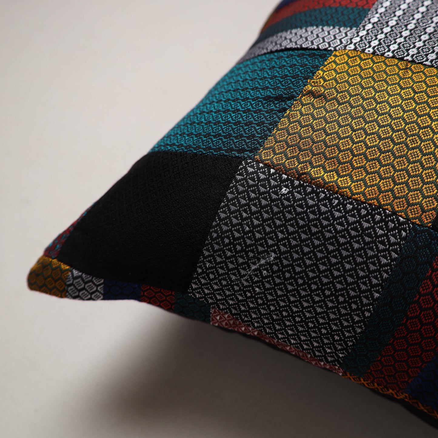 Khun Patchwork Cushion Cover (16 x 16 in) 108
