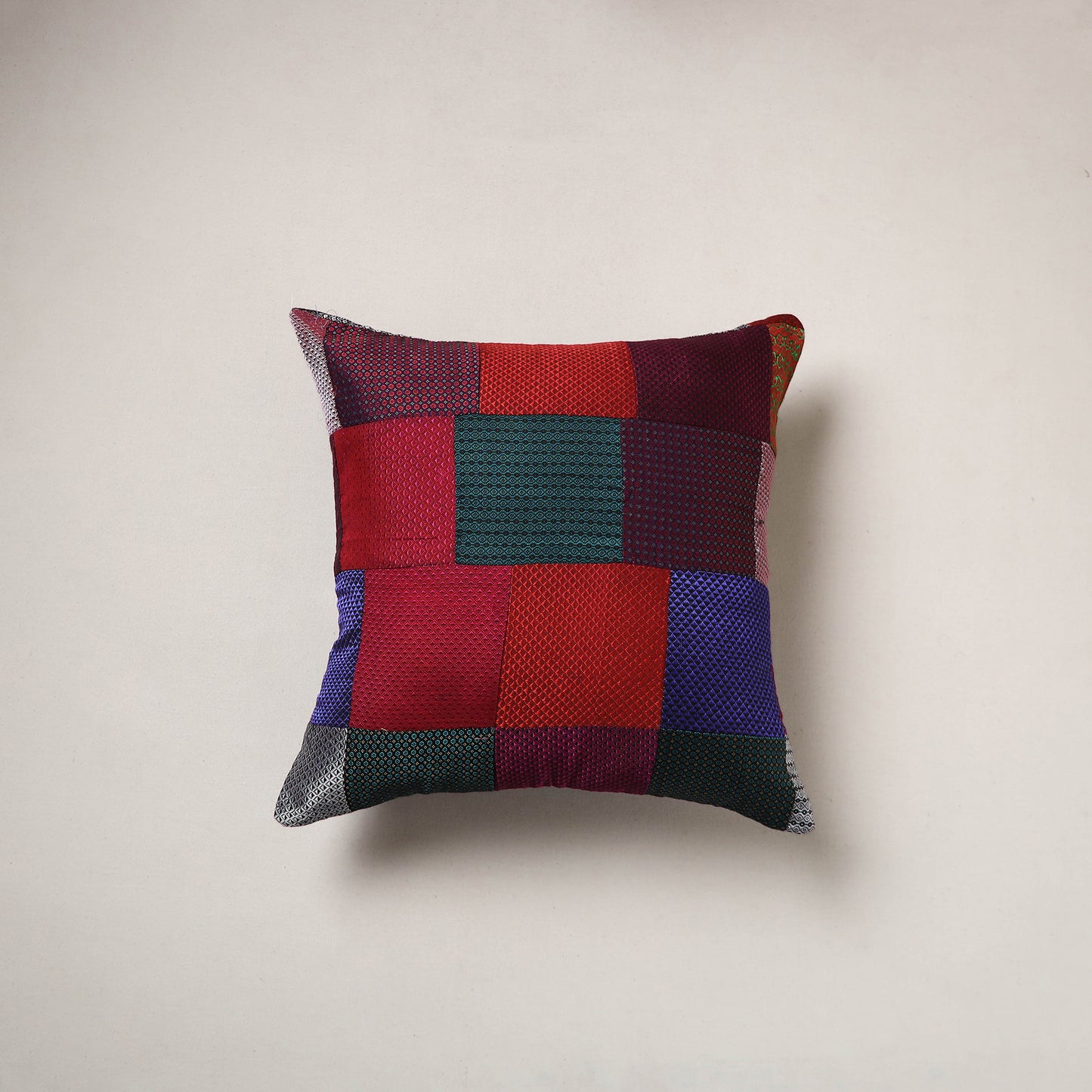 Khun Patchwork Cushion Cover (16 x 16 in) 109