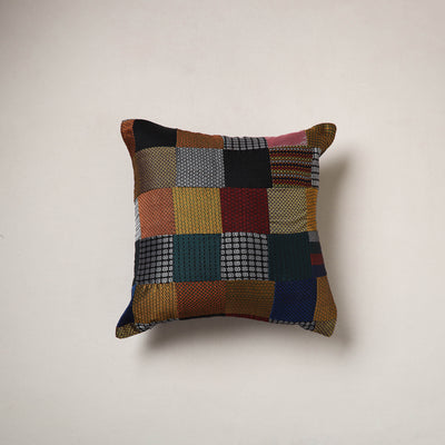 Khun Patchwork Cushion Cover (16 x 16 in) 110