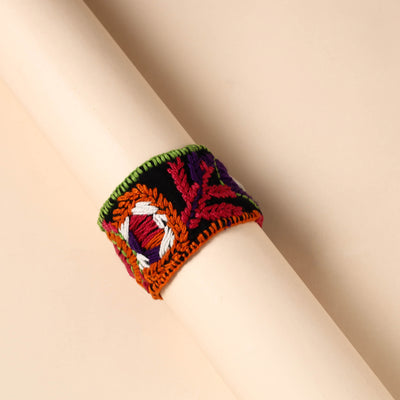 Buy Hand Embroidered Chandi Mati Boho Bracelet