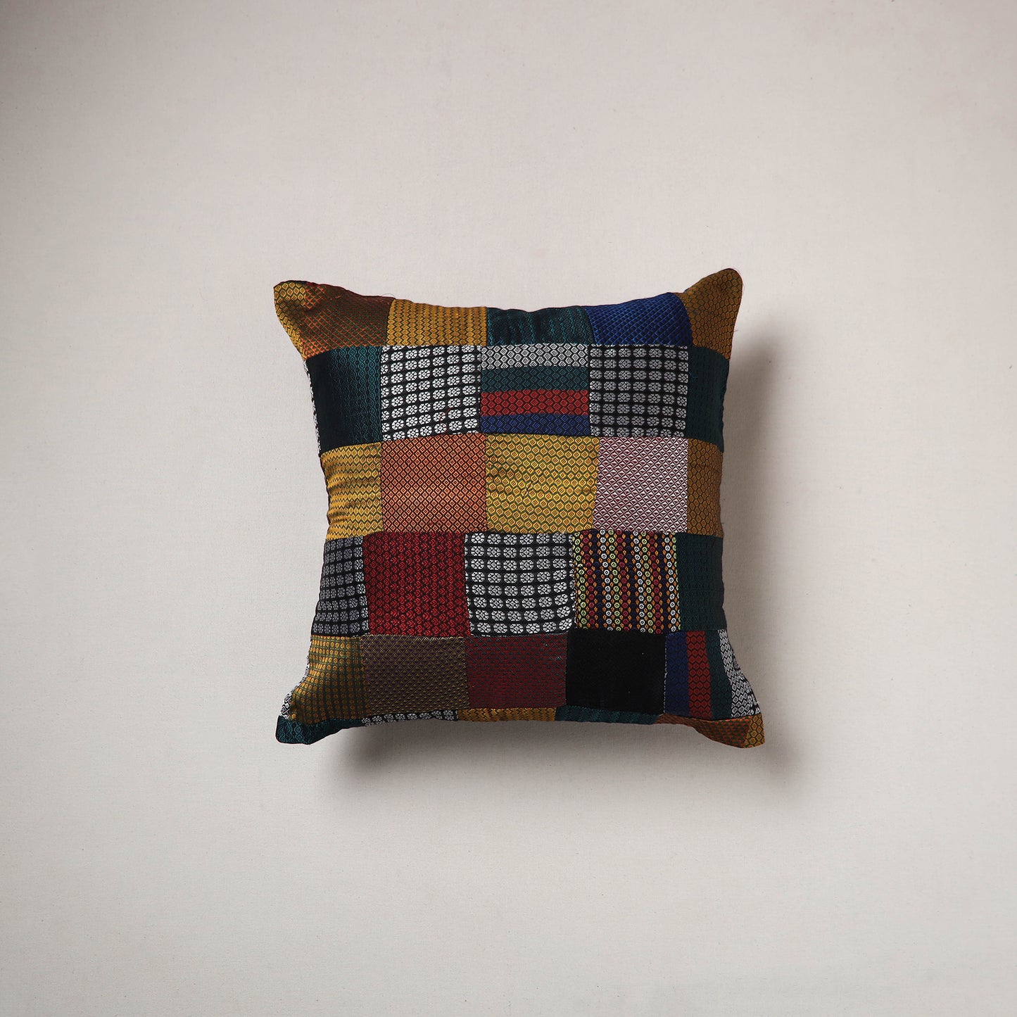 Khun Patchwork Cushion Cover (16 x 16 in) 113