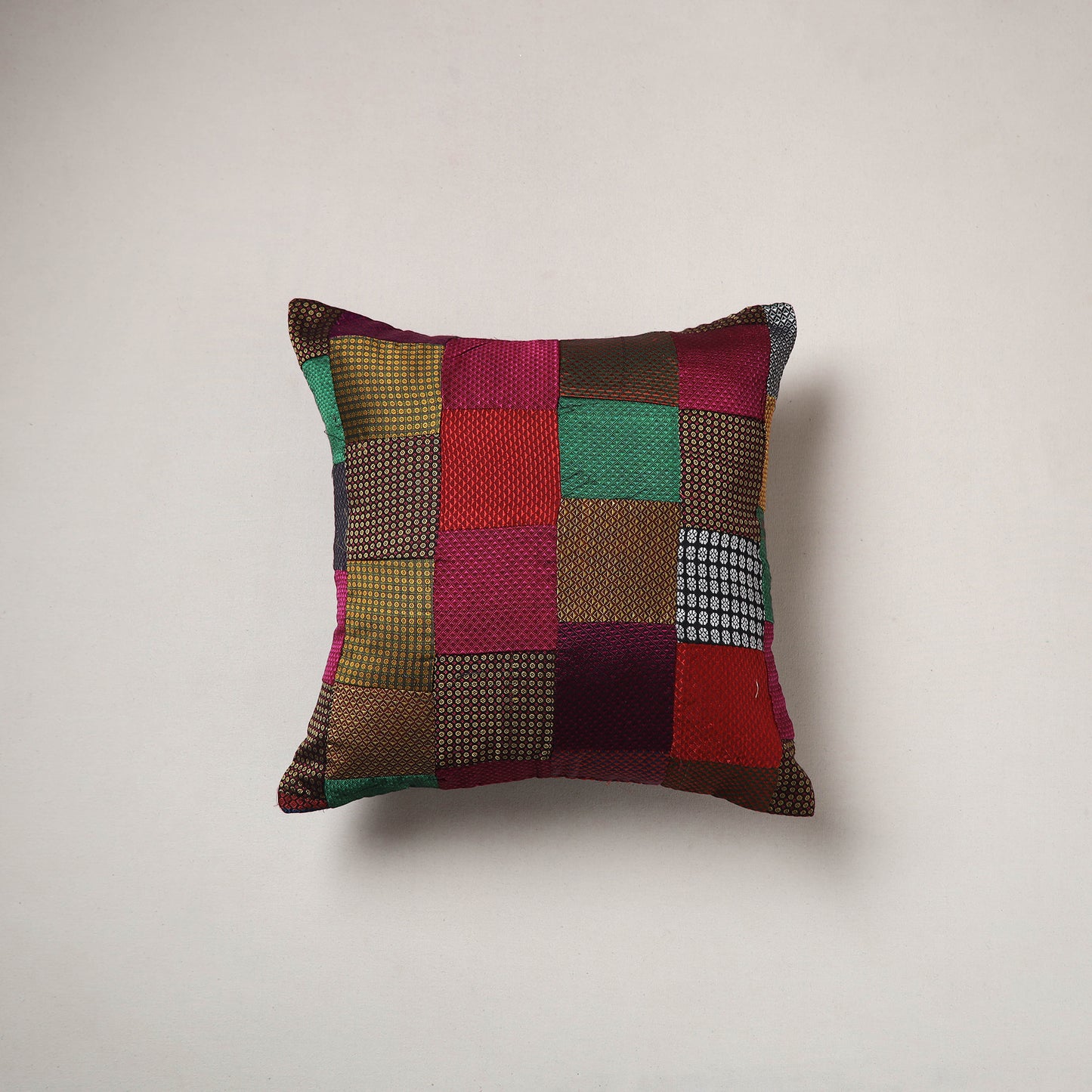 Khun Patchwork Cushion Cover (16 x 16 in) 114