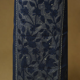 Bengal Kantha Hand Embroidered Unstitched Kurta Material (2.85M) 21