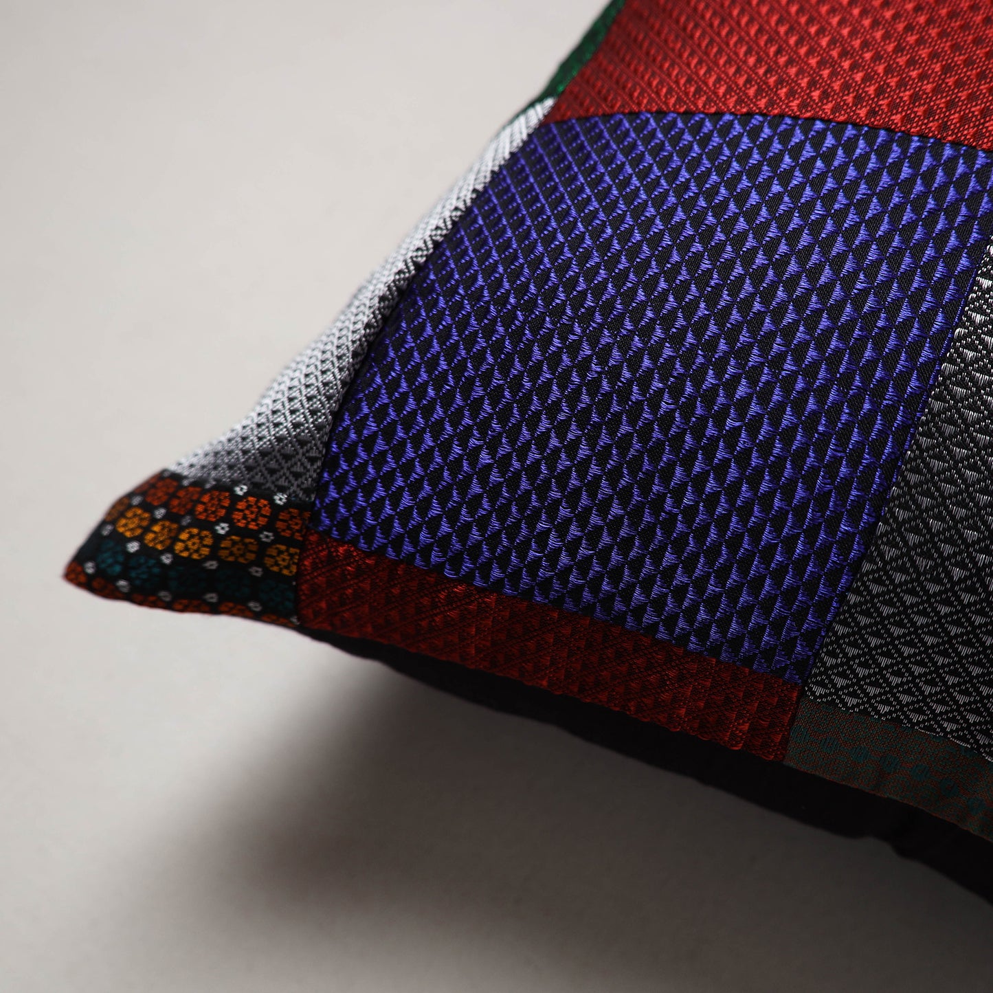 Khun Patchwork Cushion Cover (16 x 16 in) 118