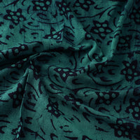 Green - Pure Cotton Kutch Batik Print Fabric 42