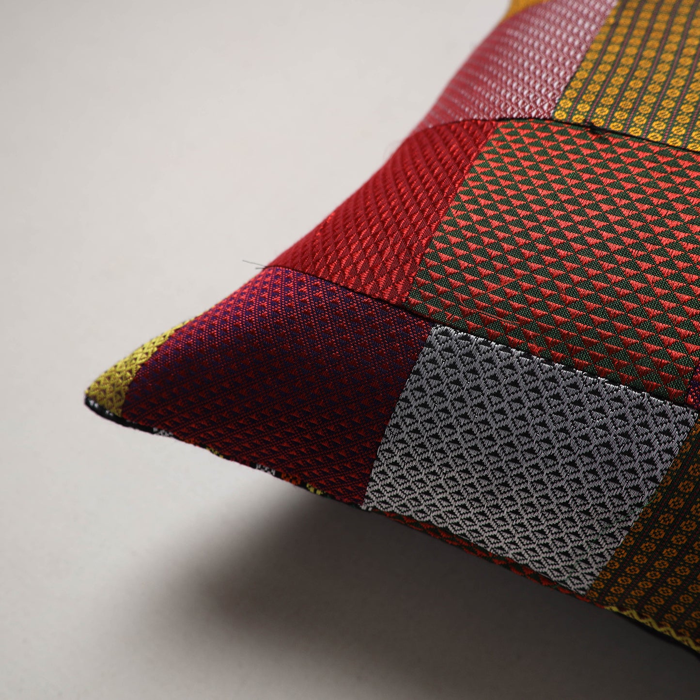 Khun Patchwork Cushion Cover (16 x 16 in) 120