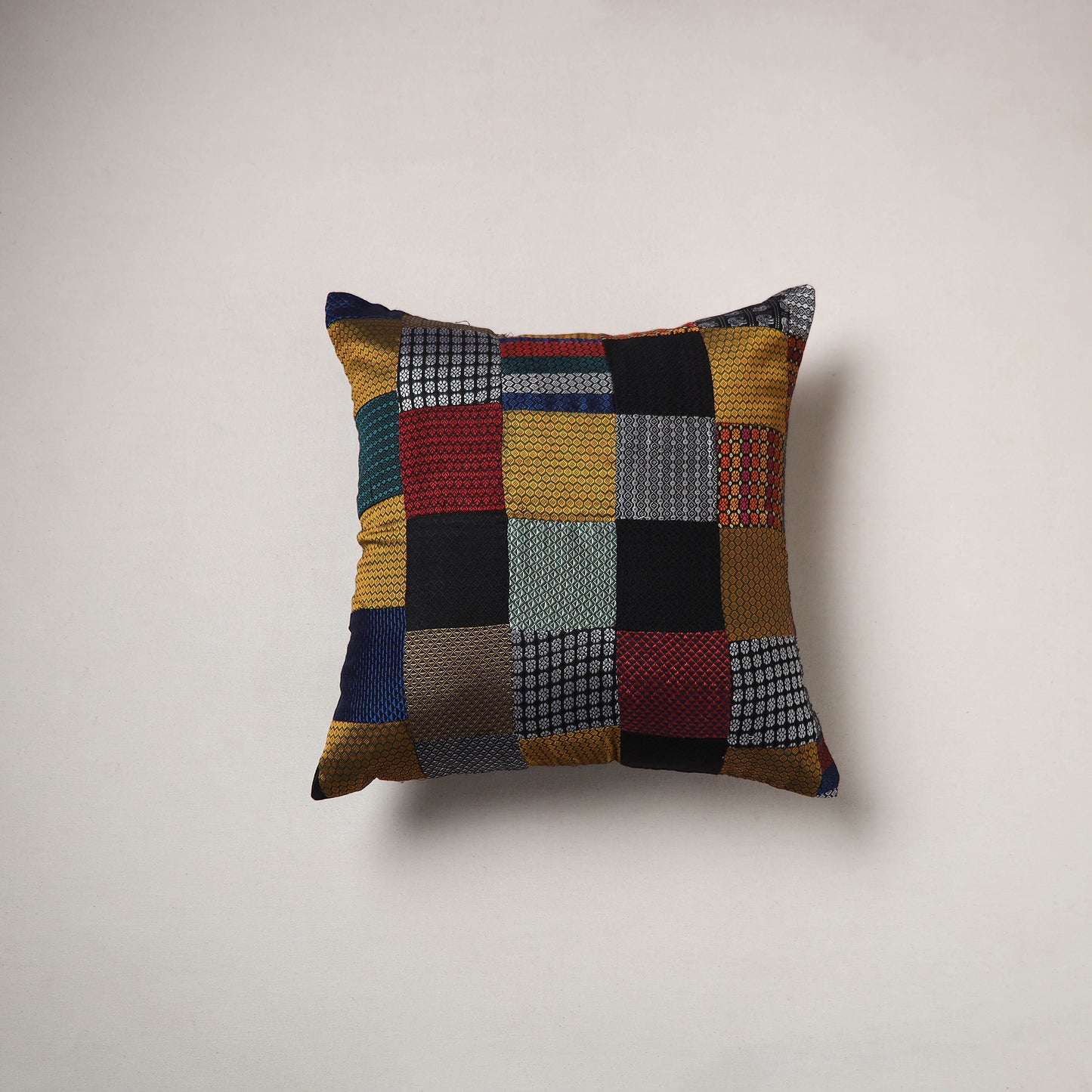 Khun Patchwork Cushion Cover (16 x 16 in) 121