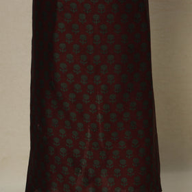 Maroon - 3pc maheshwari silk unstitched bagh dress material