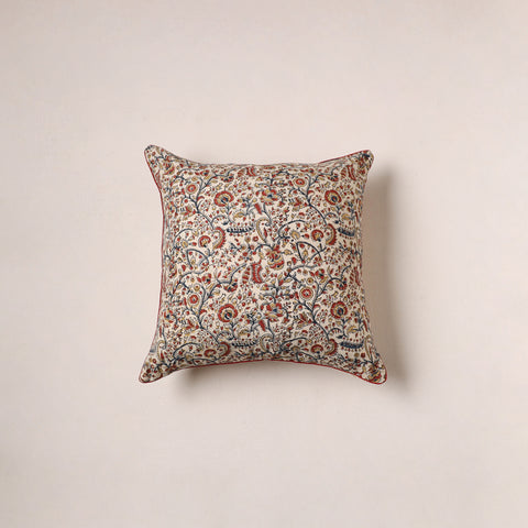 Kalamkari Print Cushion Cover (16 x 16 in) 110