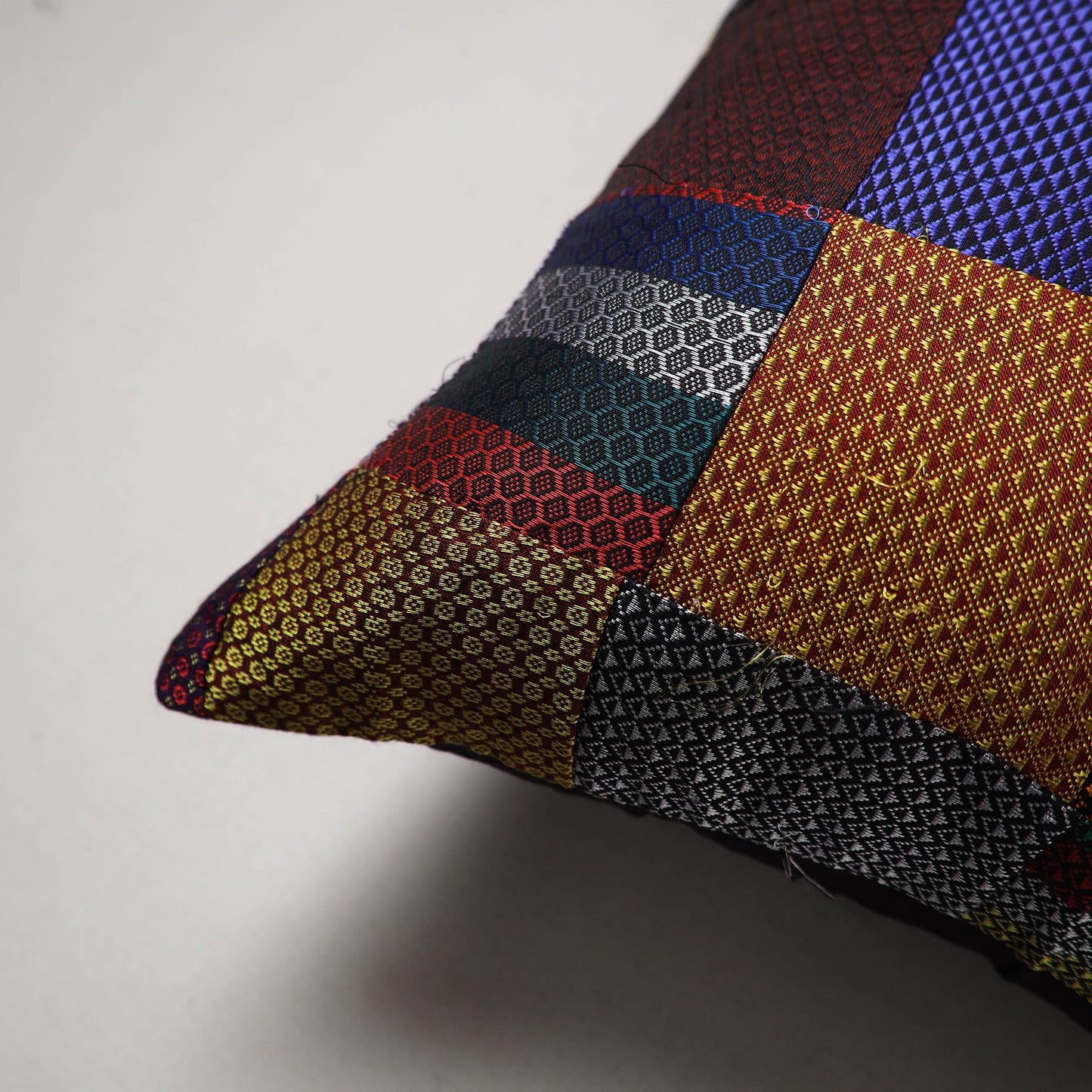 Khun Patchwork Cushion Cover (16 x 16 in) 125