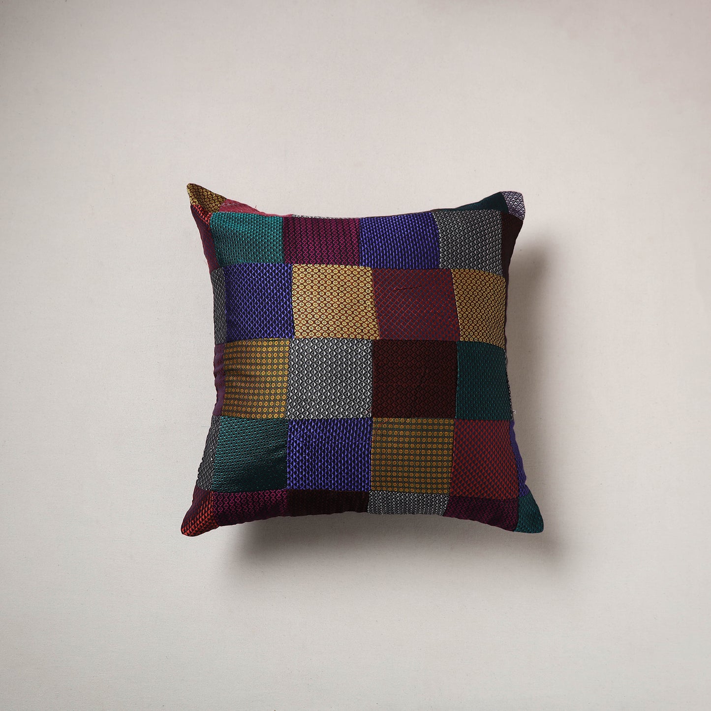 Khun Patchwork Cushion Cover (16 x 16 in) 126