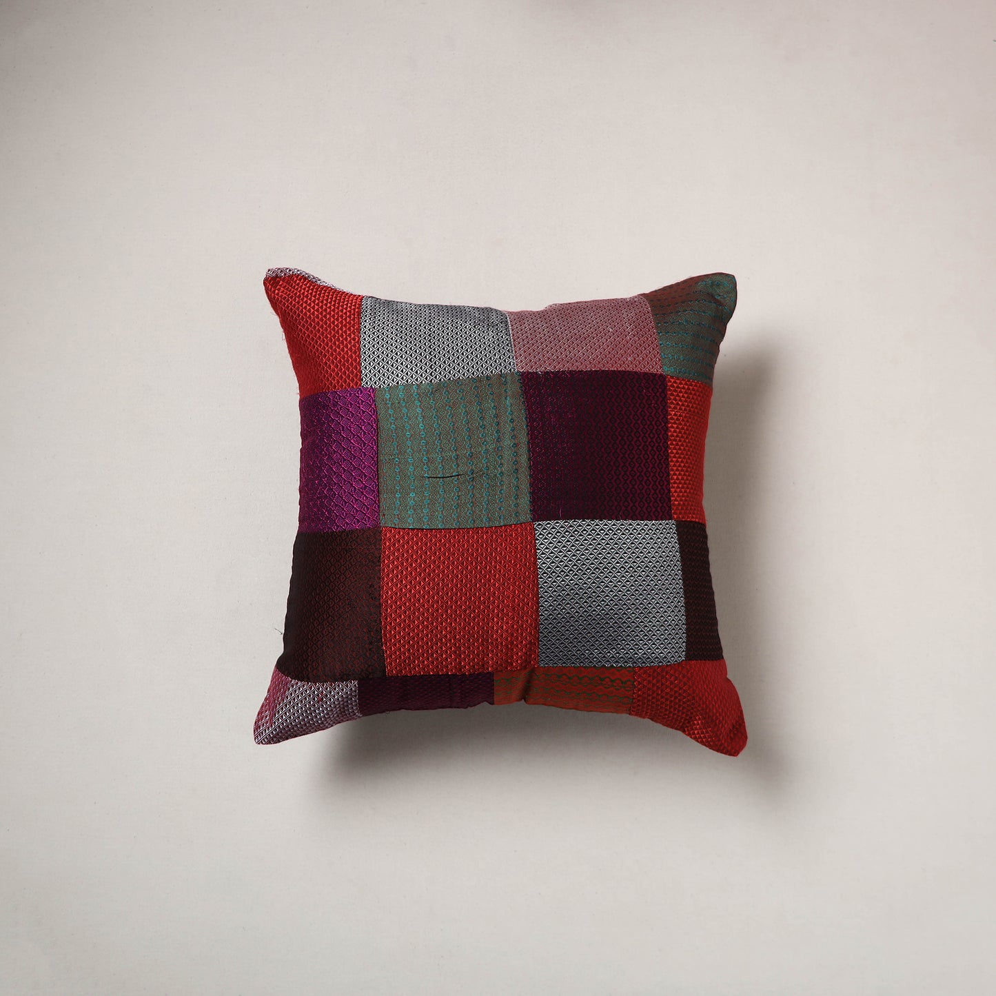 Khun Patchwork Cushion Cover (16 x 16 in) 127