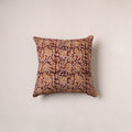 Kalamkari Print Cushion Cover (16 x 16 in) 111