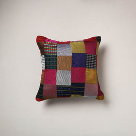 Khun Patchwork Cushion Cover (16 x 16 in) 128