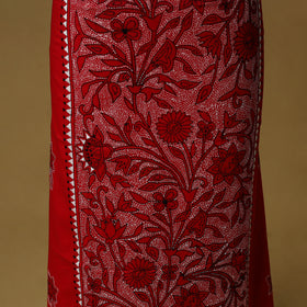 Bengal Kantha Hand Embroidered Unstitched Kurta Material (2.7M) 29