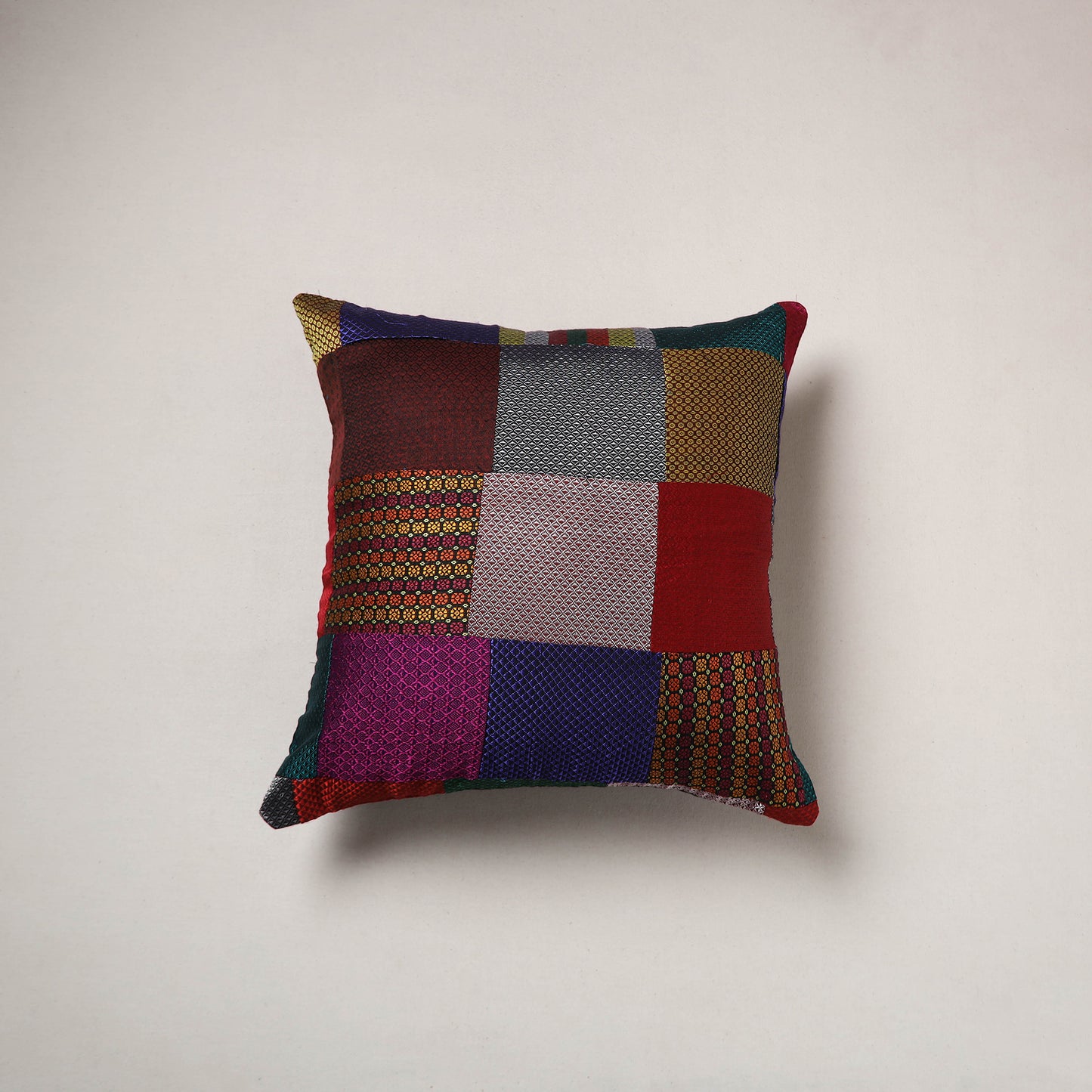 Khun Patchwork Cushion Cover (16 x 16 in) 131