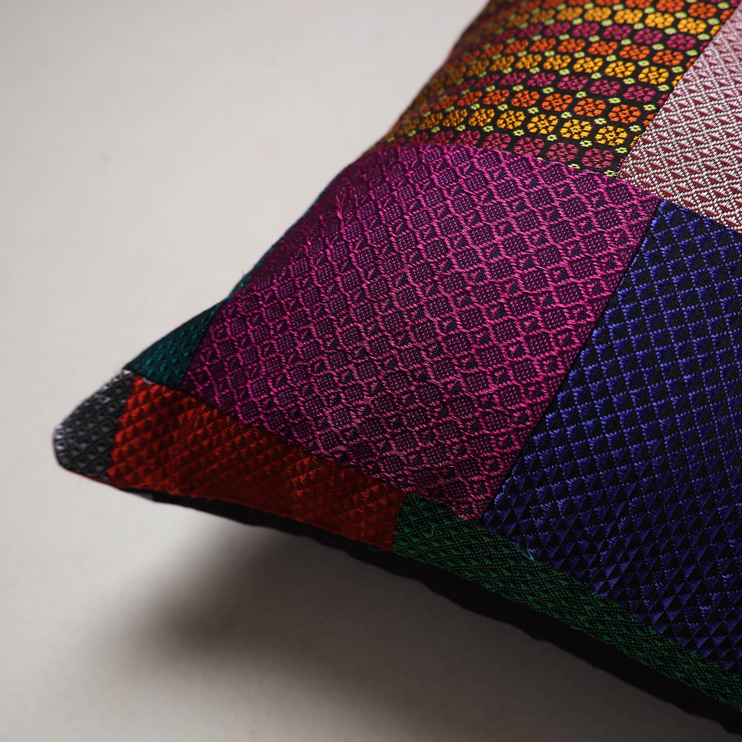 Khun Patchwork Cushion Cover (16 x 16 in) 131