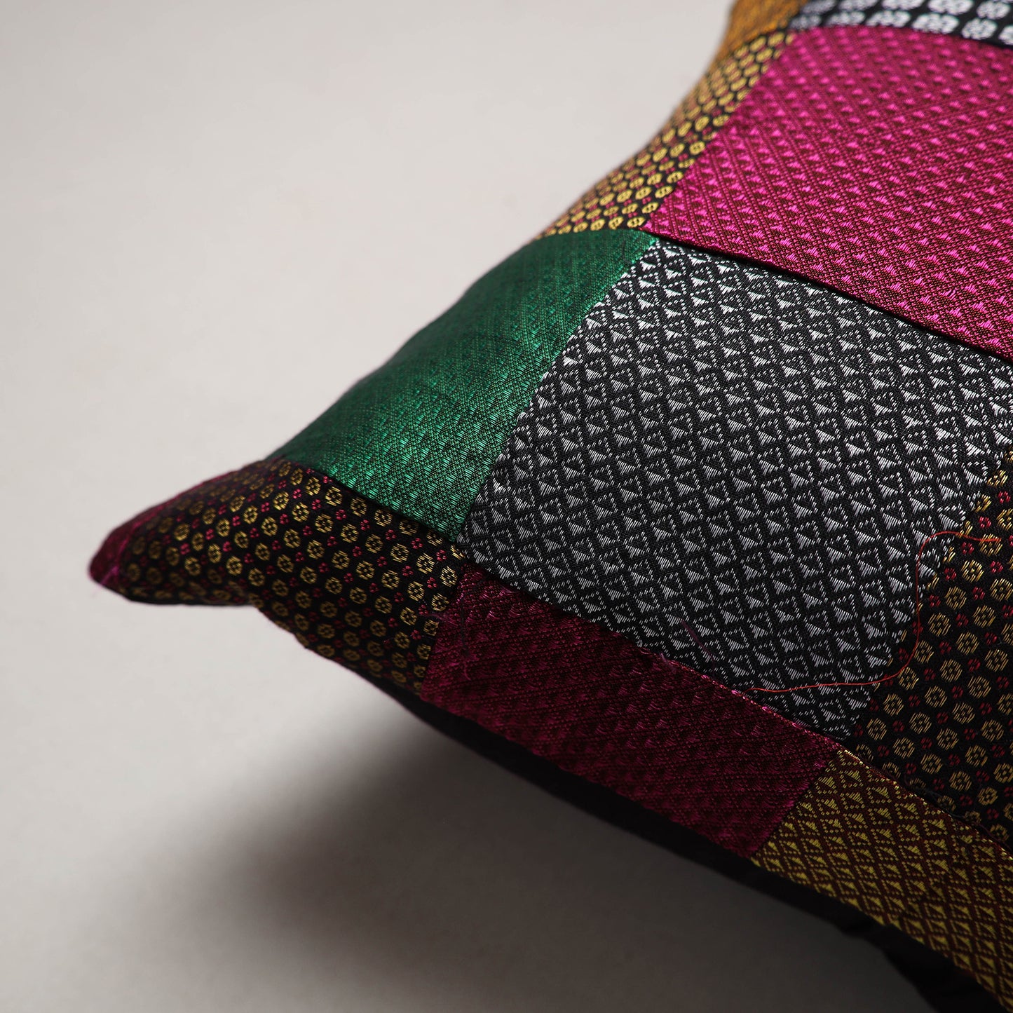 Khun Patchwork Cushion Cover (16 x 16 in) 133