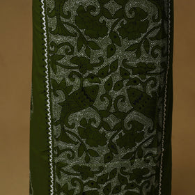 Bengal Kantha Hand Embroidered Unstitched Kurta Material (2.8M) 31