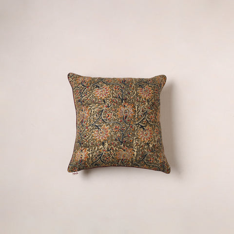 Kalamkari Print Cushion Cover (16 x 16 in) 115