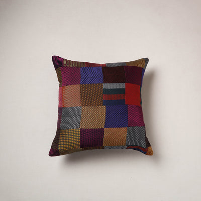 Khun Patchwork Cushion Cover (16 x 16 in) 136