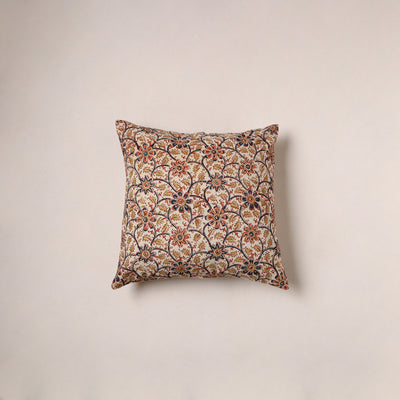 Kalamkari Print Cushion Cover (16 x 16 in) 116