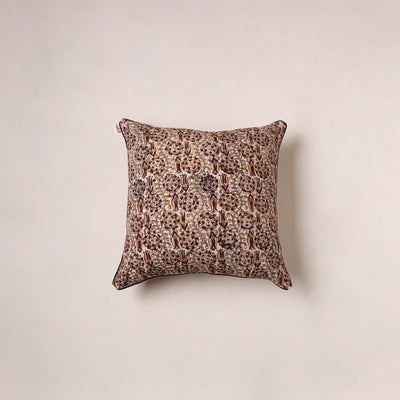 Kalamkari Print Cushion Cover (16 x 16 in) 117