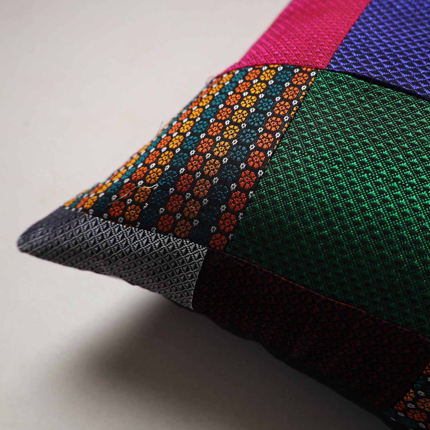 Khun Patchwork Cushion Cover (16 x 16 in) 138