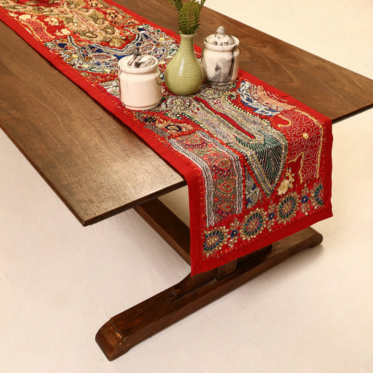Banjara Vintage Embroidery Table Runner (57 x 13 in) 22
