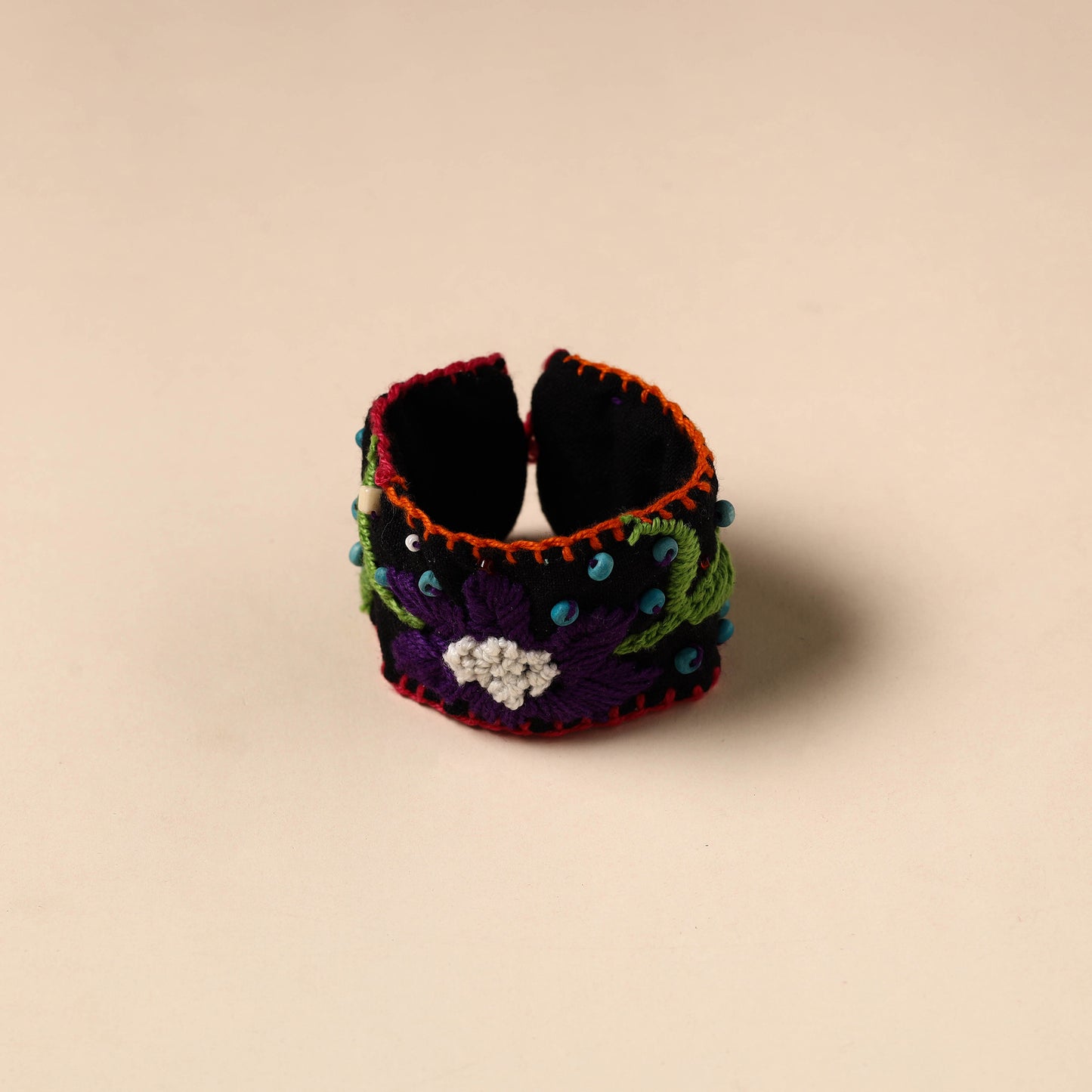 Buy Hand Embroidered Chandi Mati Boho Bracelet