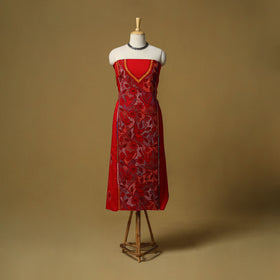 Bengal Kantha Hand Embroidered Unstitched Kurta Material (2.85M) 34