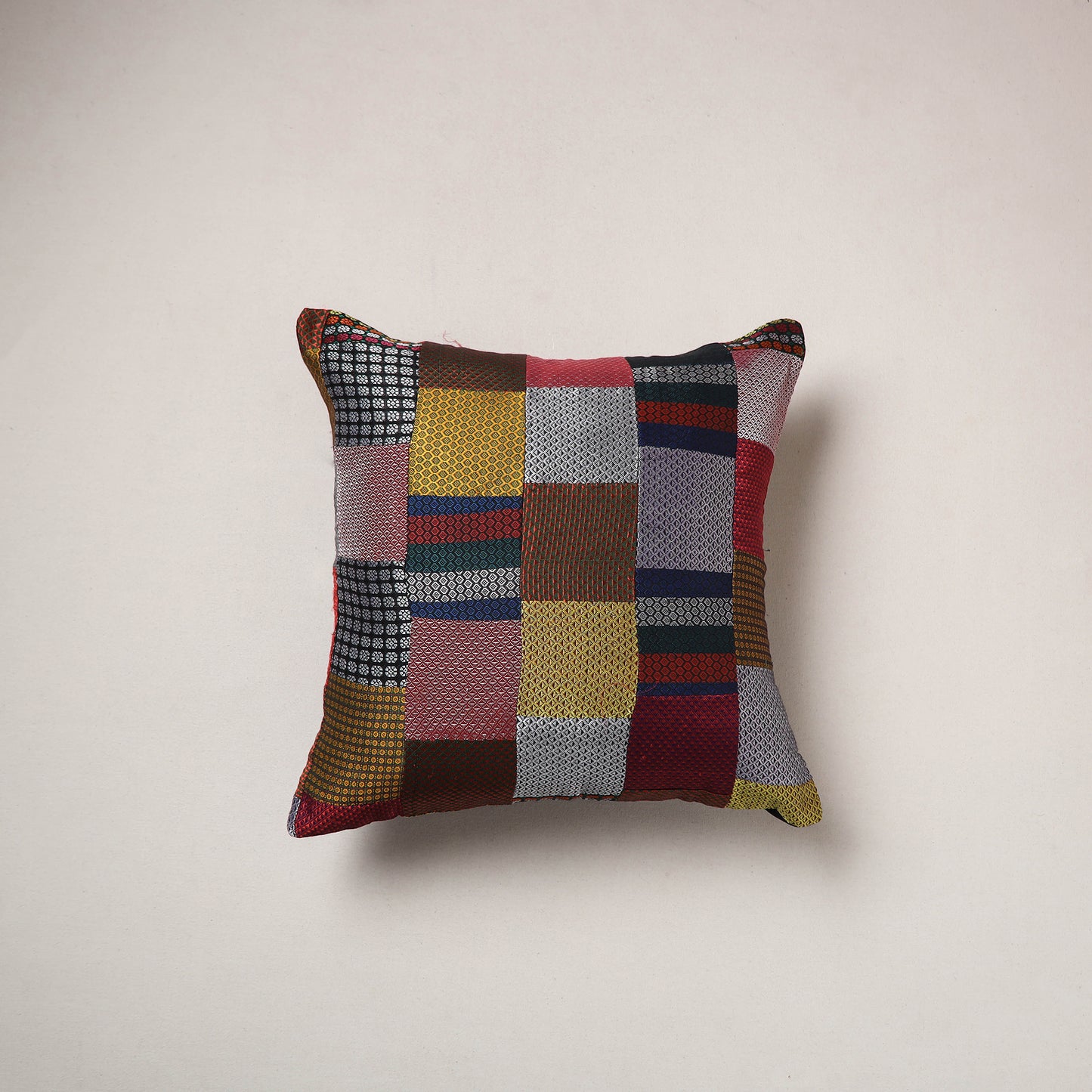 Khun Patchwork Cushion Cover (16 x 16 in) 140