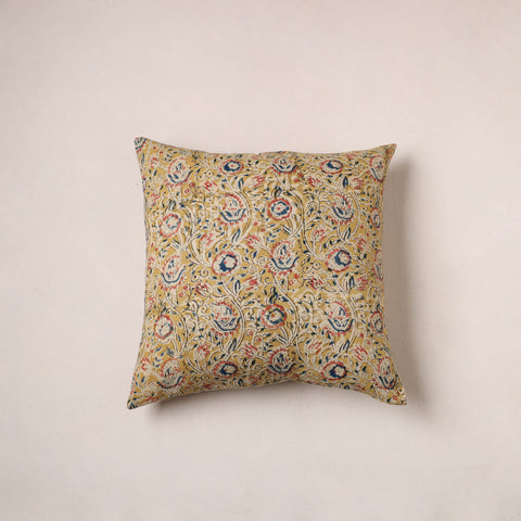 Kalamkari Print Cushion Cover (16 x 16 in) 119