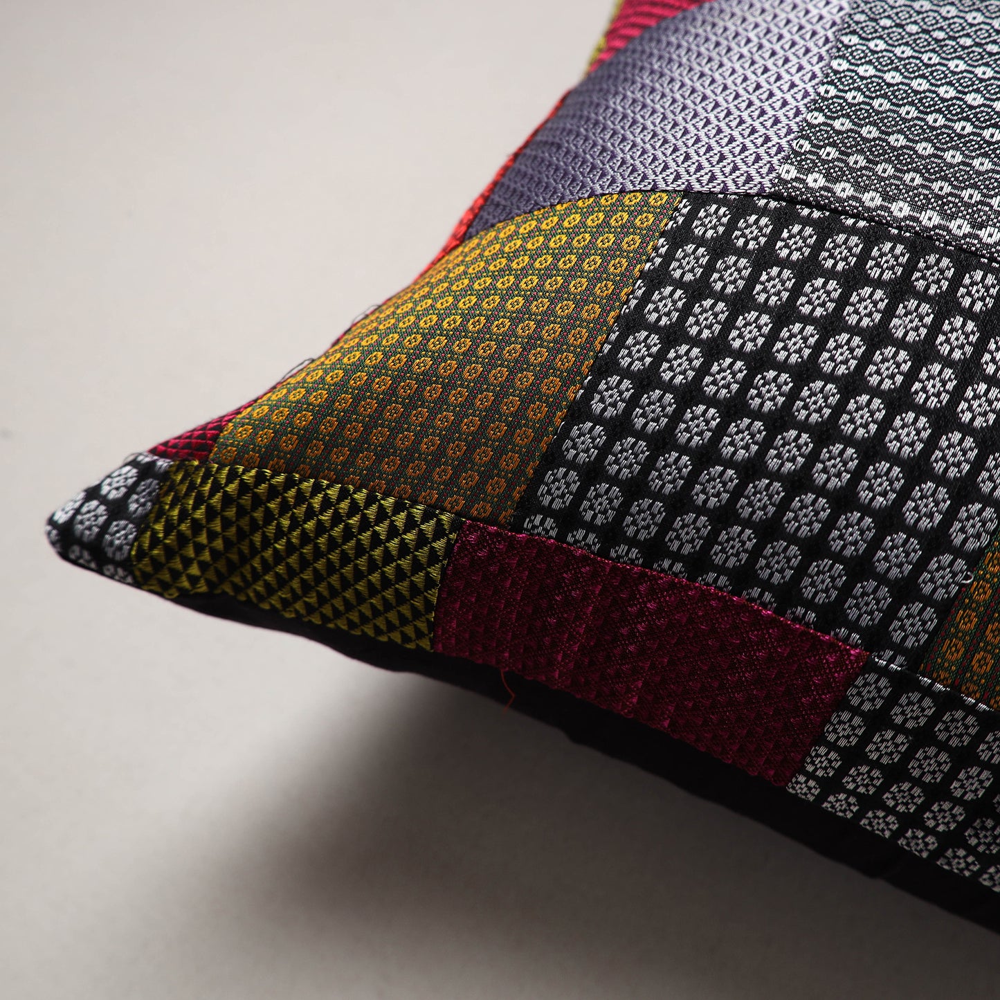 Khun Patchwork Cushion Cover (16 x 16 in) 141