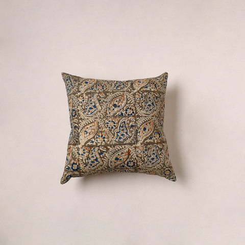 Kalamkari Print Cushion Cover (16 x 16 in) 120