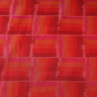 Red - Pochampally Ikat Weave Handloom Pure Mulberry Silk Fabric 41