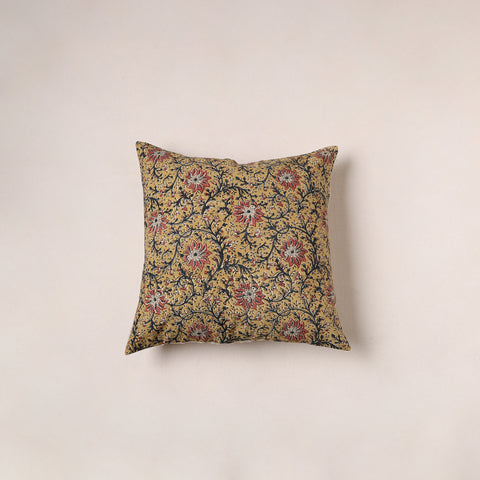 Kalamkari Print Cushion Cover (16 x 16 in) 122