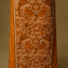 Bengal Kantha Hand Embroidered Unstitched Kurta Material (2.75M) 38