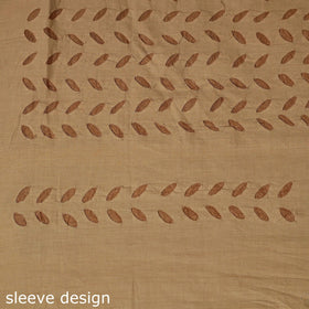 Barmer Cut Work Cotton Applique 3pc Unstitched Dress Material 46