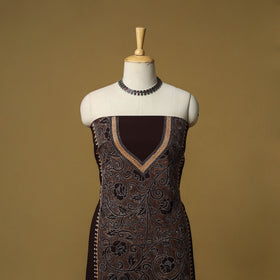 Bengal Kantha Hand Embroidered Unstitched Kurta Material (2.8M) 39